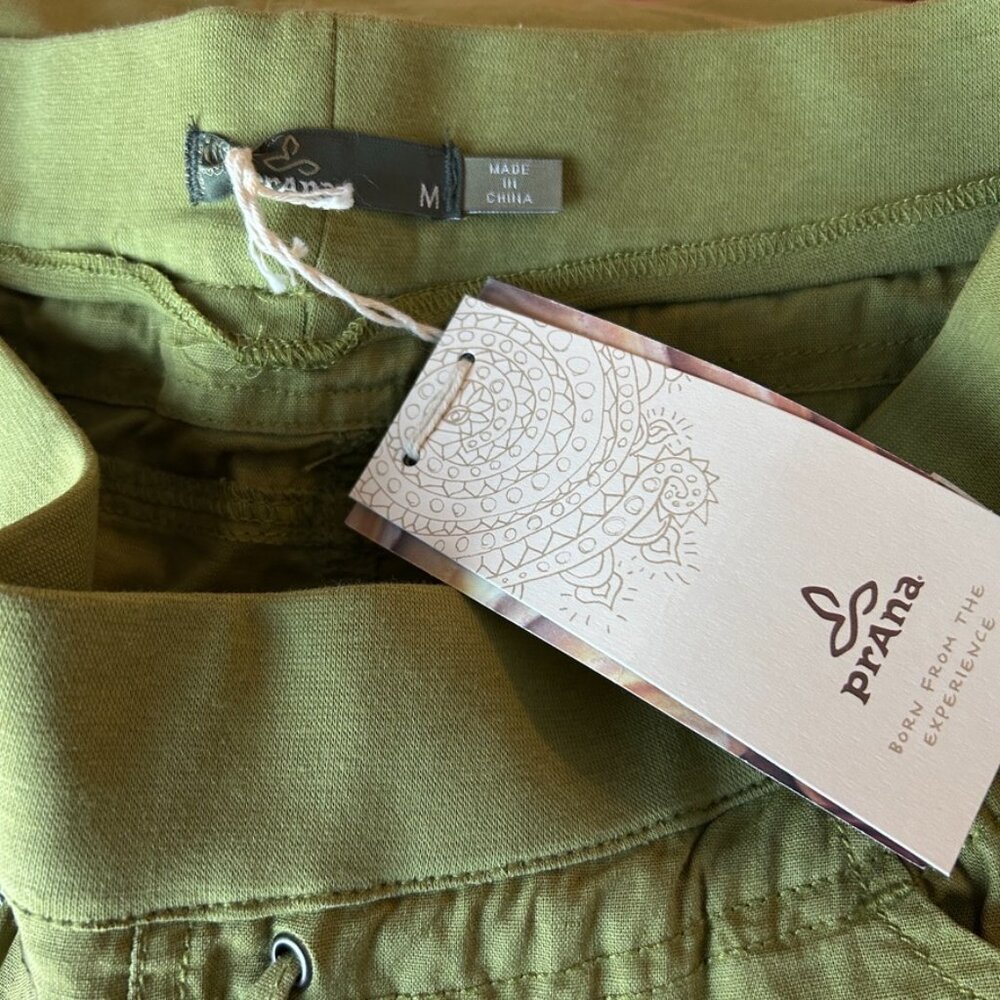 PRANA Bailey Linen Cotton Stretch Skirt Hike Outdoor M ~ NWT! - Picture 3 of 4